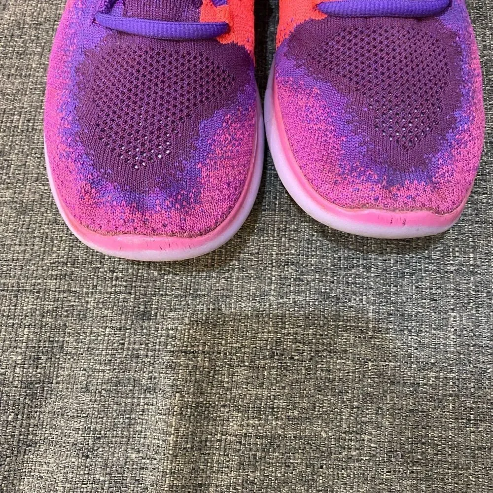 Nike Free RN Flyknit Running Sneakers Women’s Size 6.5 - Picture 2 of 9